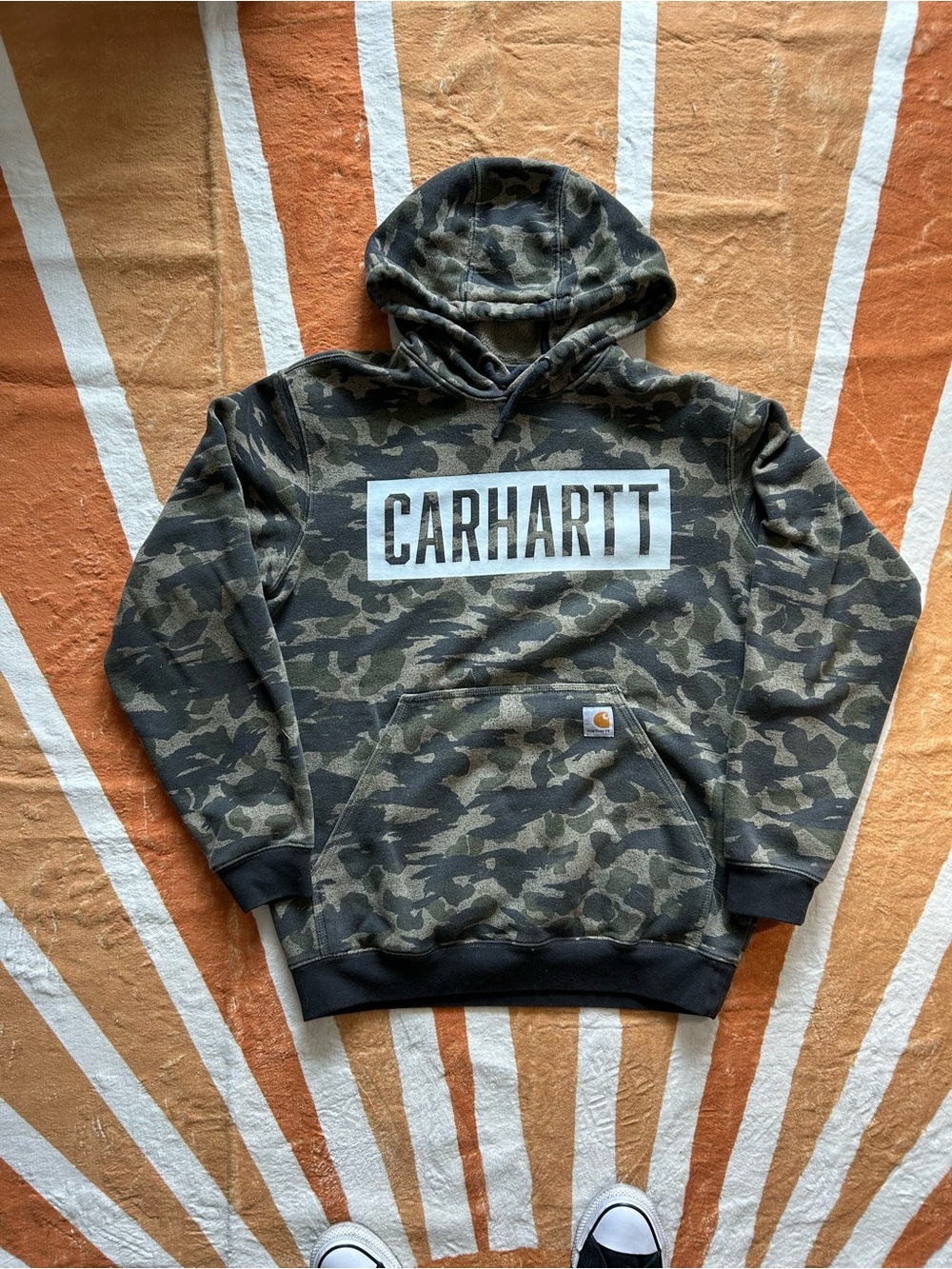 Carhartt camo hoodie